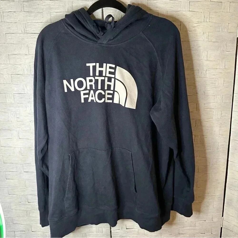 The North Face navy‎ Pullover Hoodie, Corpore outdoors fall winter  pouch pocket
